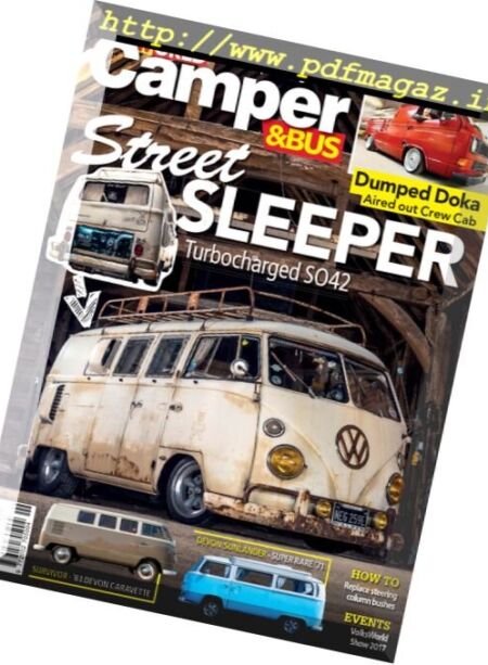VW Camper & Bus – June 2017 Cover