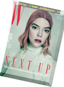 W Magazine – April 2017