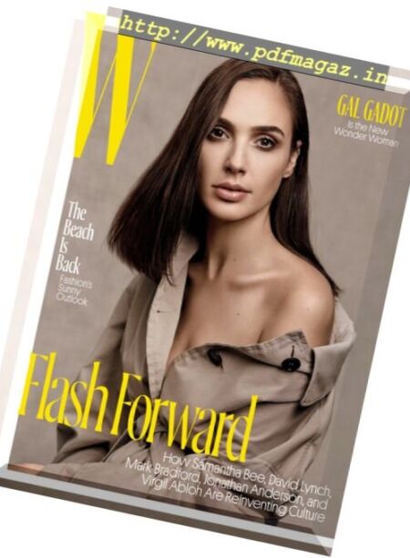 W Magazine – May 2017 Cover