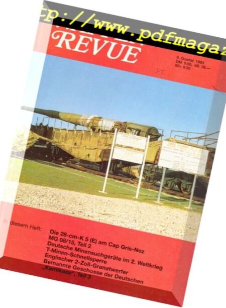 Waffen Revue – N 89, II.Quartal 1993 Cover