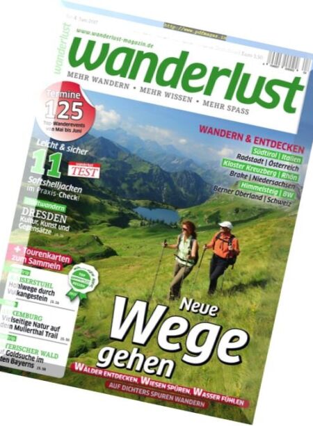 Wanderlust – Juni 2017 Cover