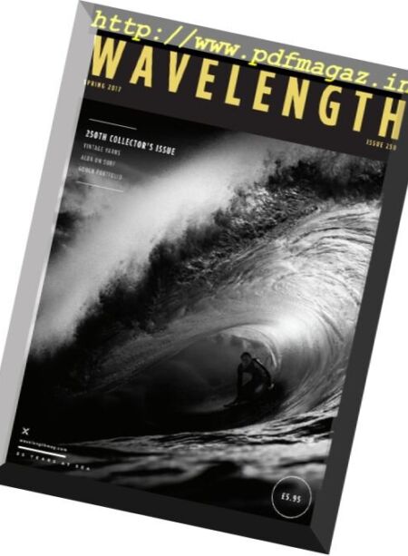 Wavelength Magazine – Spring 2017 Cover