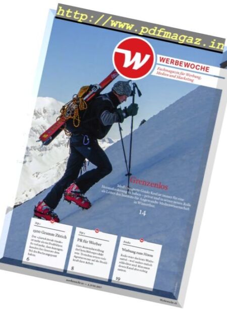 Werbewoche – 2 Juni 2017 Cover