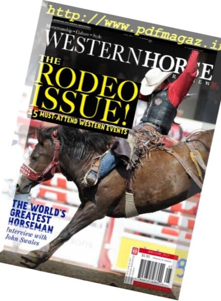 Western Horse Review – May-June 2017 Cover