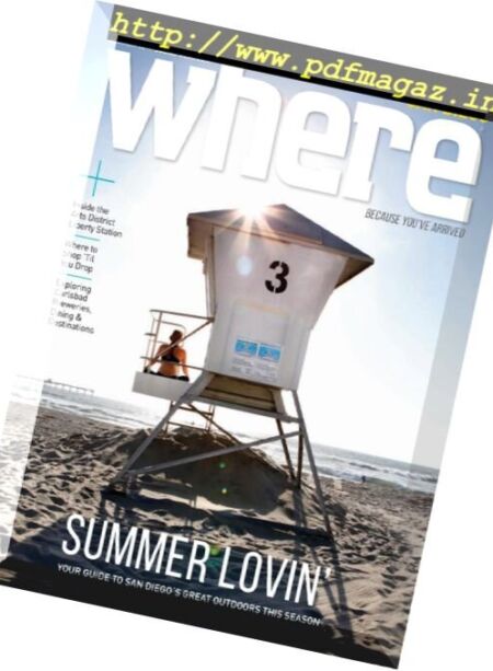 Where San Diego – Summer 2017 Cover