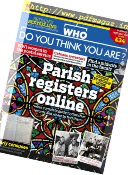 Who Do You Think You Are – June 2017