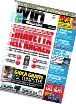 Win Magazine – Maggio 2017