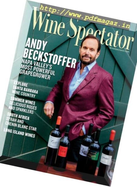 Wine Spectator – 15 June 2017 Cover