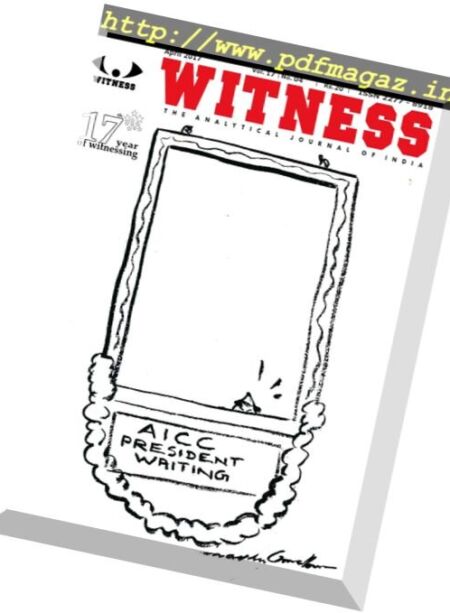 Witness – April 2017 Cover