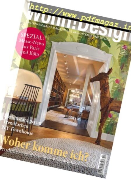 Wohn!Design – Marz-April 2017 Cover