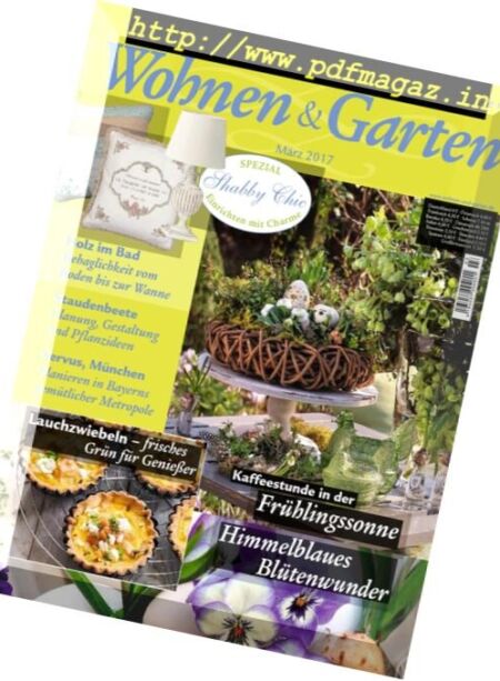 Wohnen & Garten – Marz 2017 Cover
