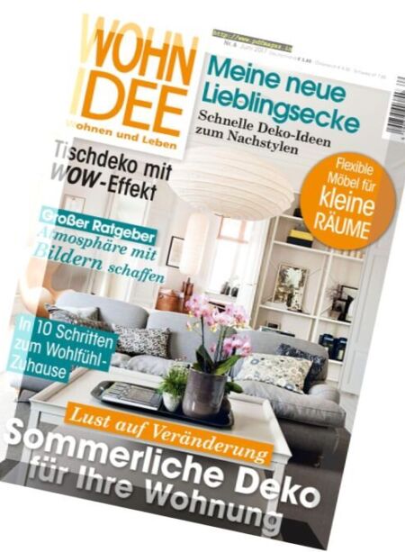 Wohnidee – Juni 2017 Cover