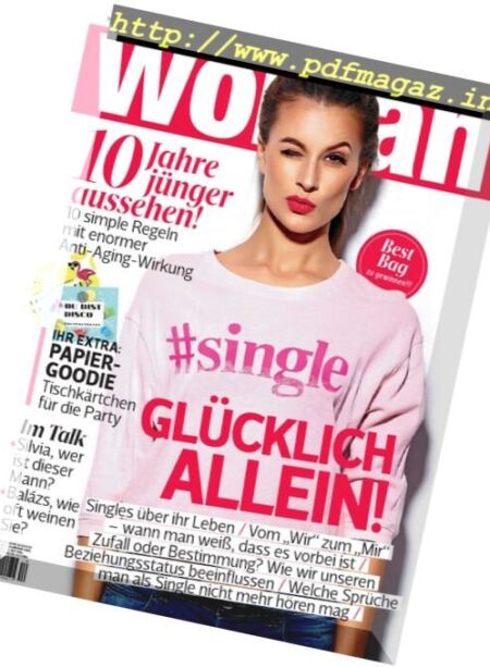 Woman Germany – 11 Mai 2017 Cover