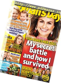 Woman’s Day Australia – 29 May 2017