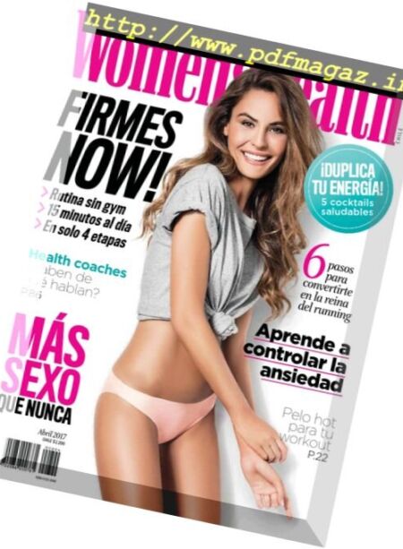 Women’s Health Chile – Abril 2017 Cover