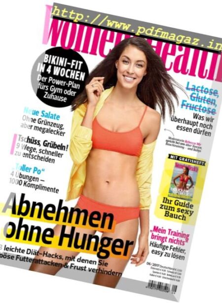 Women’s Health Germany – Juni 2017 Cover