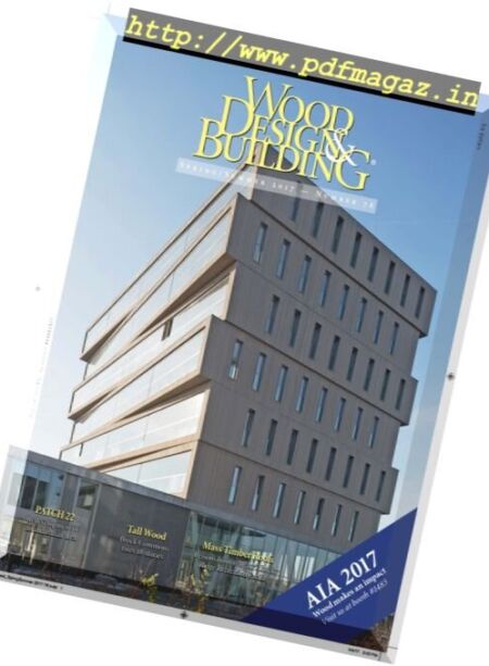 Wood Design & Building – Spring-Summer 2017 Cover