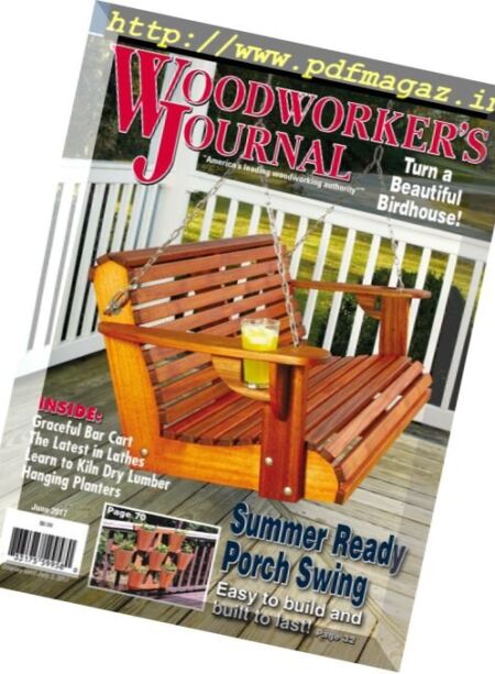 Woodworker’s Journal – June 2017 Cover
