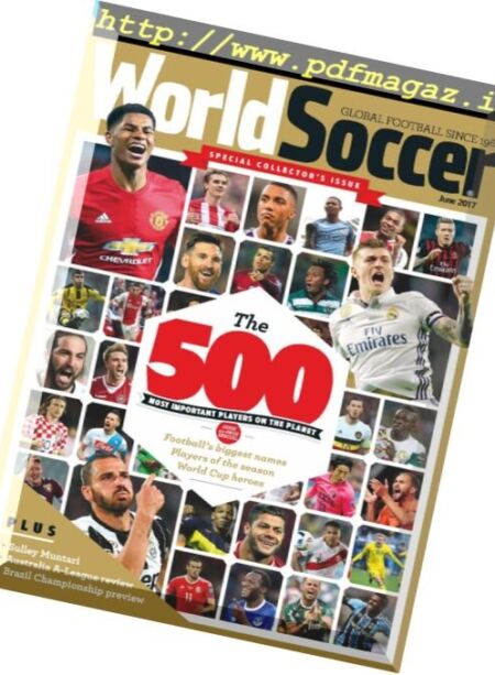 World Soccer – June 2017 Cover