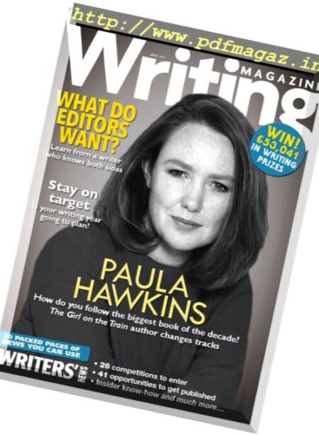 Writing Magazine – July 2017 Cover