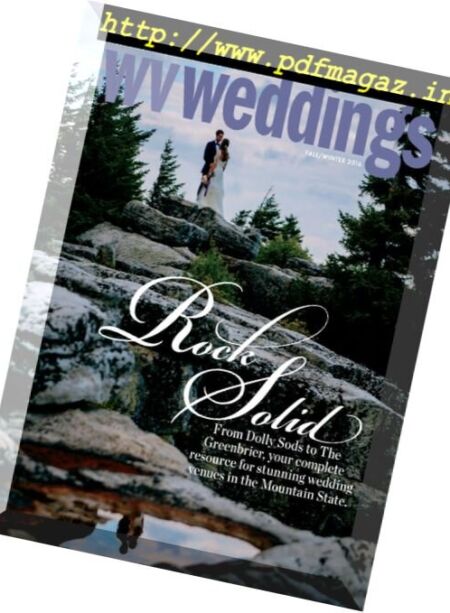 WV Weddings – Fall-Winter 2016 Cover
