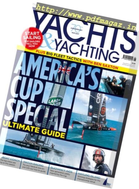 Yachts & Yachting – June 2017 Cover