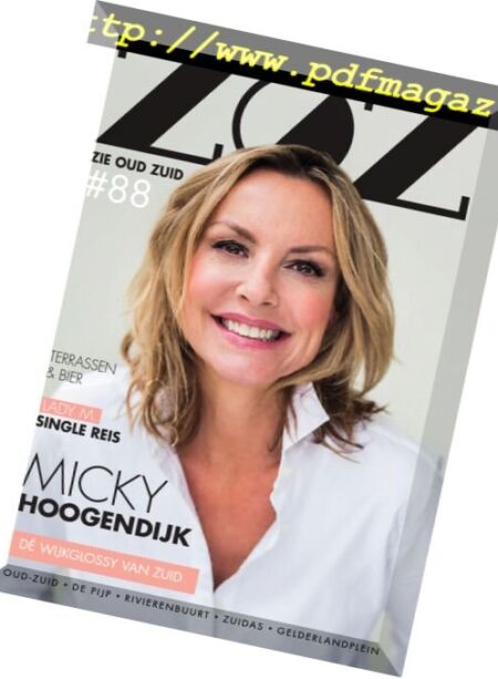ZOZ – Zie Oud Zuid – Mei 2017 Cover