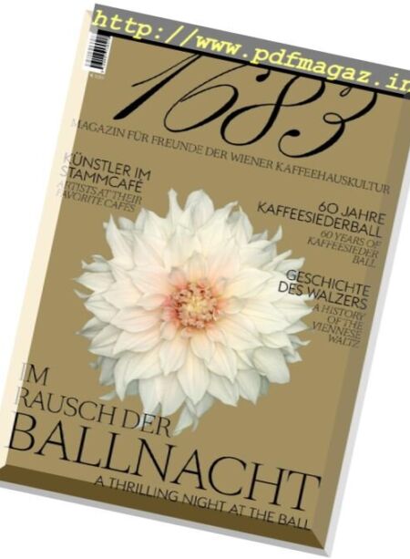 1683 Magazin – Nr.2, 2017 Cover
