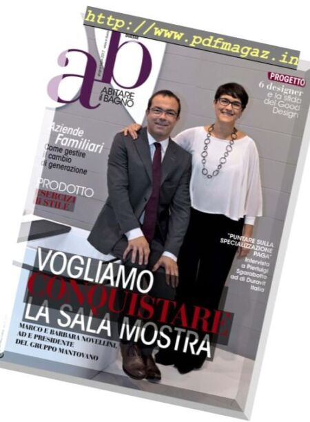 Abitare il bagno – Giugno-Luglio 2017 Cover