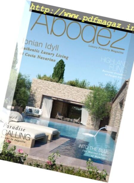 Abode2 – Volume 2 Issue 16, 2017 Cover