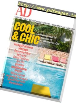 AD Architectural Digest France – Juin-Juillet 2017
