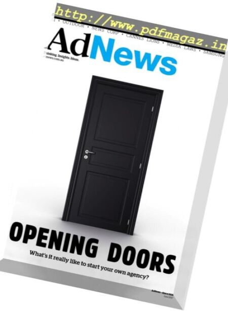 AdNews – June 2017 Cover