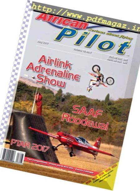 African Pilot – July 2017 Cover