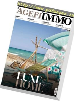 Agefi Immo – Juin-Juillet 2017