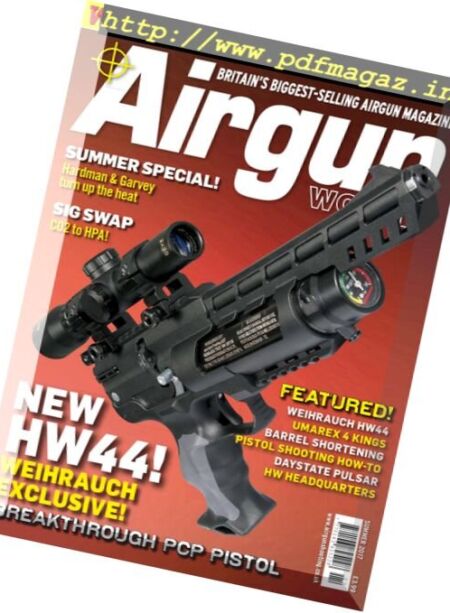 Airgun World – Summer 2017 Cover