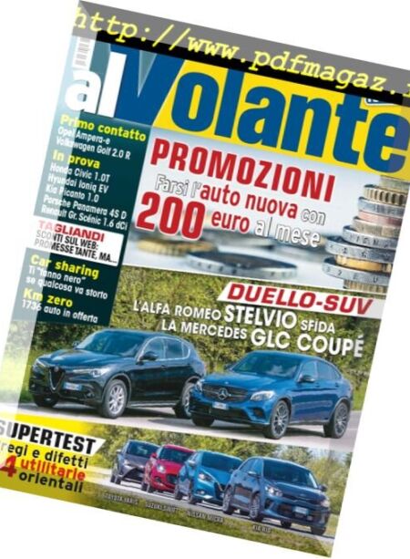 Al Volante – Giugno 2017 Cover