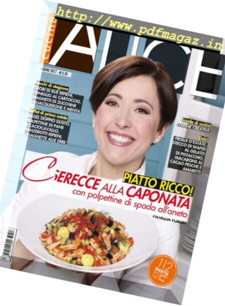 Alice Cucina – Giugno 2017 Cover