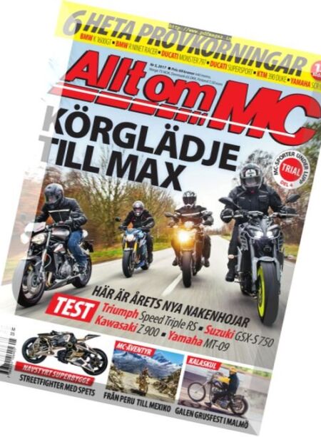 Allt om MC – Nr.5, 2017 Cover