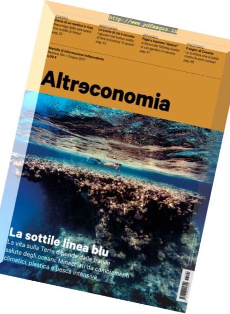 Alterconomia – Giugno 2017 Cover