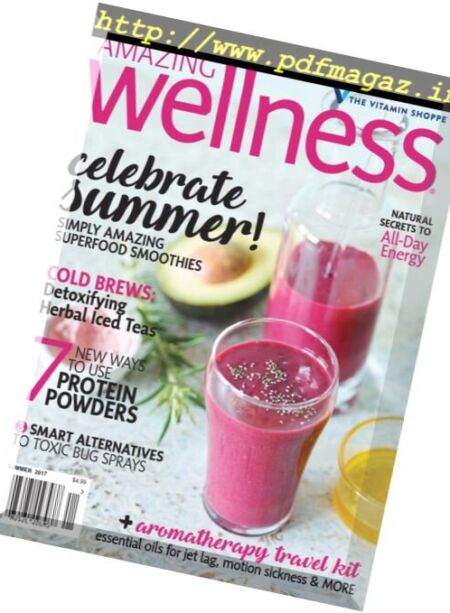 Amazing Wellness – Summer 2017 Cover