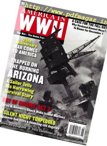 America In WWII – December 2016 – January 2017 Cover