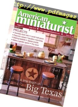 American Miniaturist – August 2017