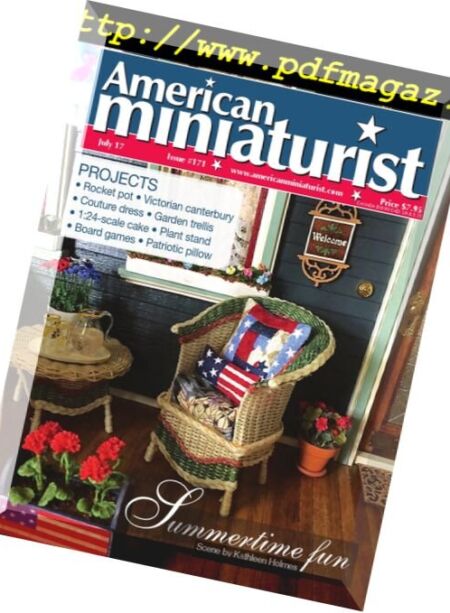 American Miniaturist – July 2017 Cover