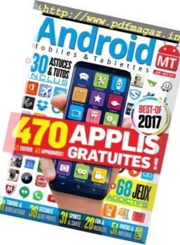 Android Mobiles et Tablettes – Juin-Aout 2017