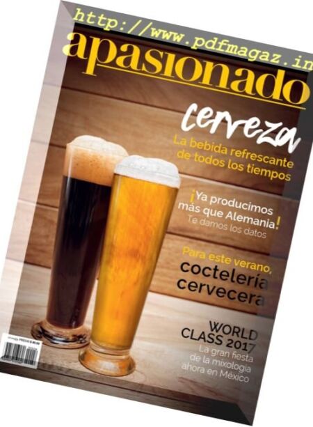Apasionado – Junio-Julio 2017 Cover