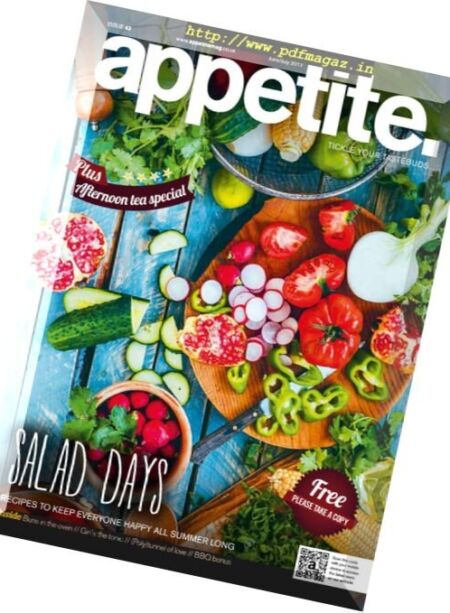 Appetite – June-July 2017 Cover