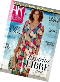 AR Ana Rosa – Julio 2017