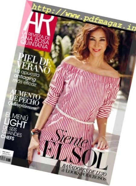 AR Ana Rosa – Junio 2017 Cover