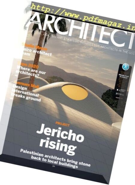 Architect Middle East – June 2017 Cover
