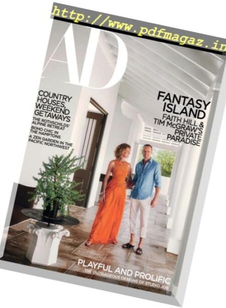 Architectural Digest USA – July 2017 Cover
